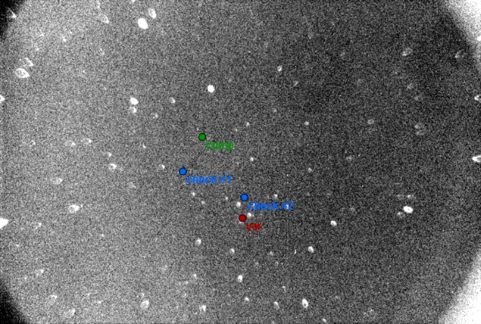Chart - V0523 Cas, JD 2458113.39295