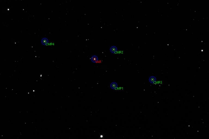 Chart - WASP-3, JD 2459104.40089