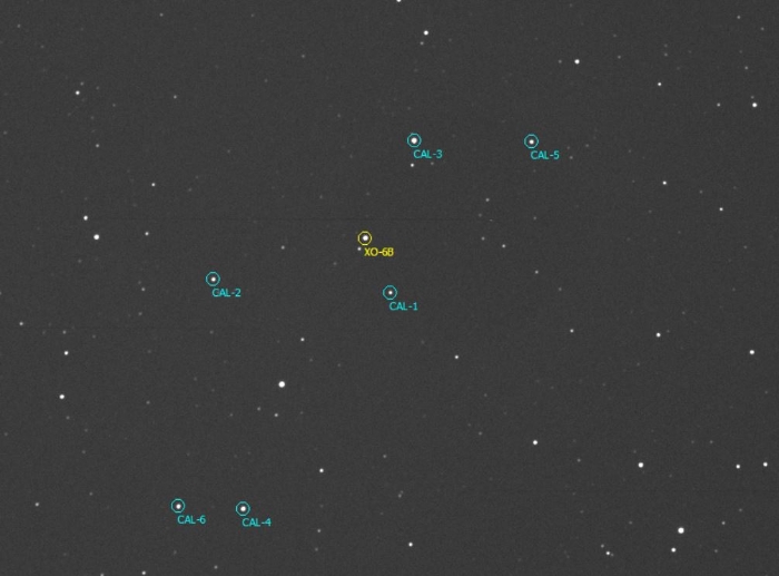 Chart - XO-6, JD 2459269.31053