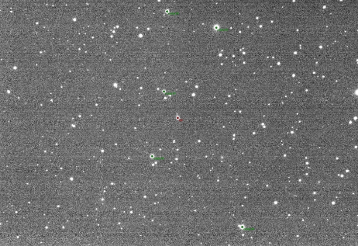 Chart - WASP-36, JD 2459276.33450