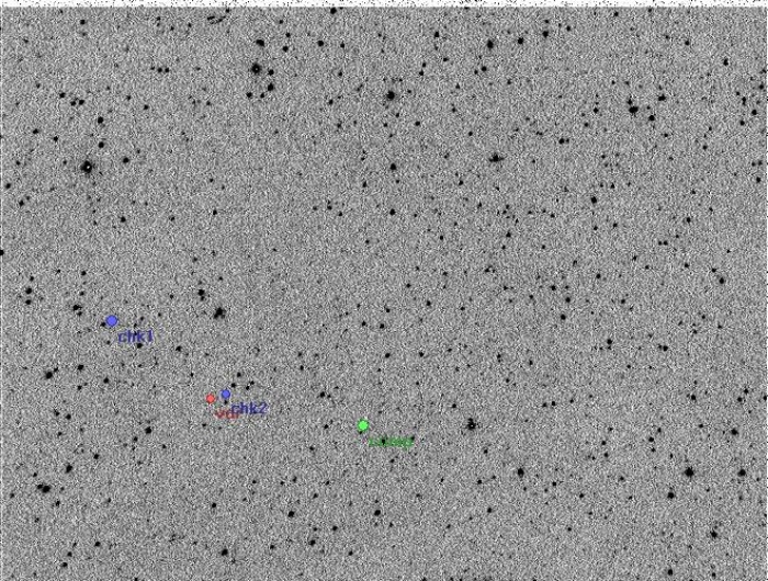 Chart - V2545 Cyg, JD 2455076.28759