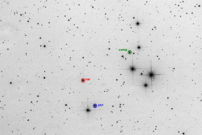 Chart - V0523 And, JD 2459511.22834