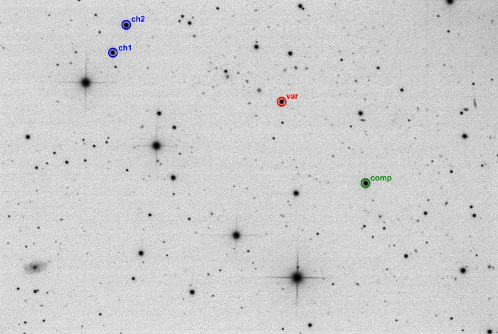 Chart - V0342 UMa, JD 2459647.25554