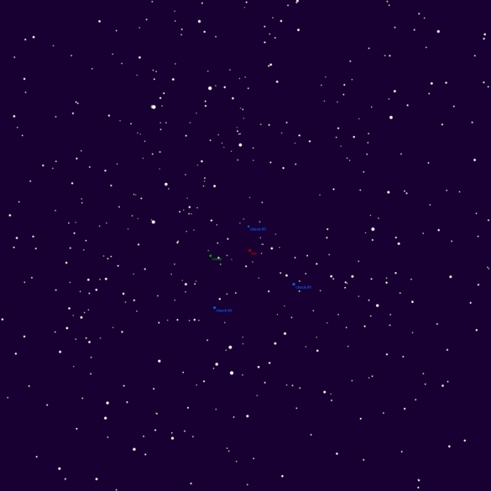 Chart - DY Her, JD 2460197.27737