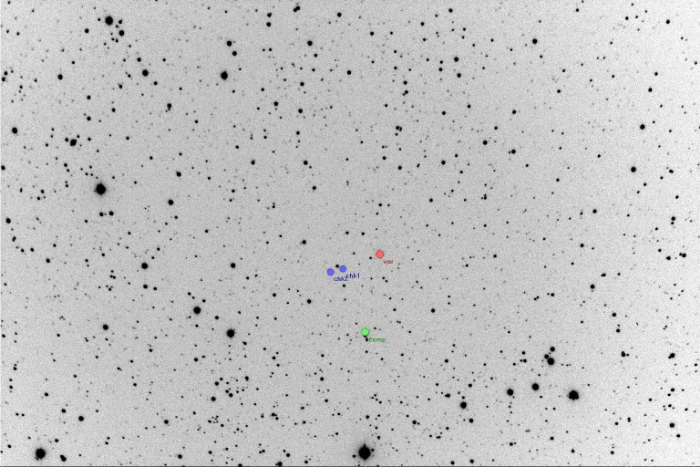 Chart - GJ 3236, JD 2460521.33263