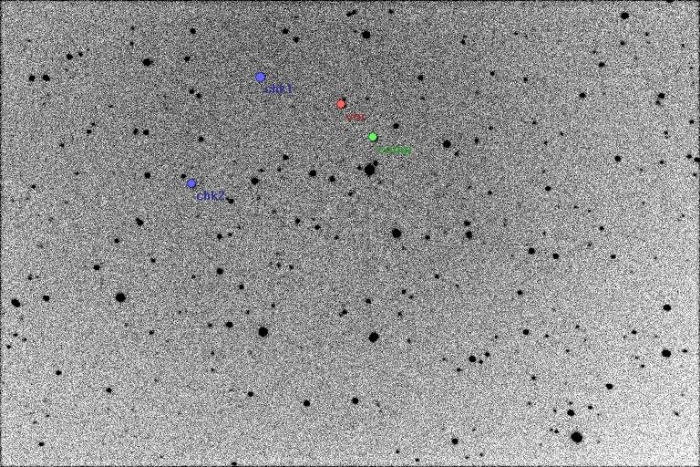 Chart - V1066 Her, JD 2455446.28181