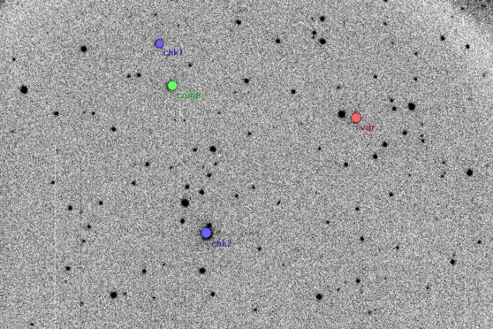 Chart - V0700 Cyg, JD 2455463.23621