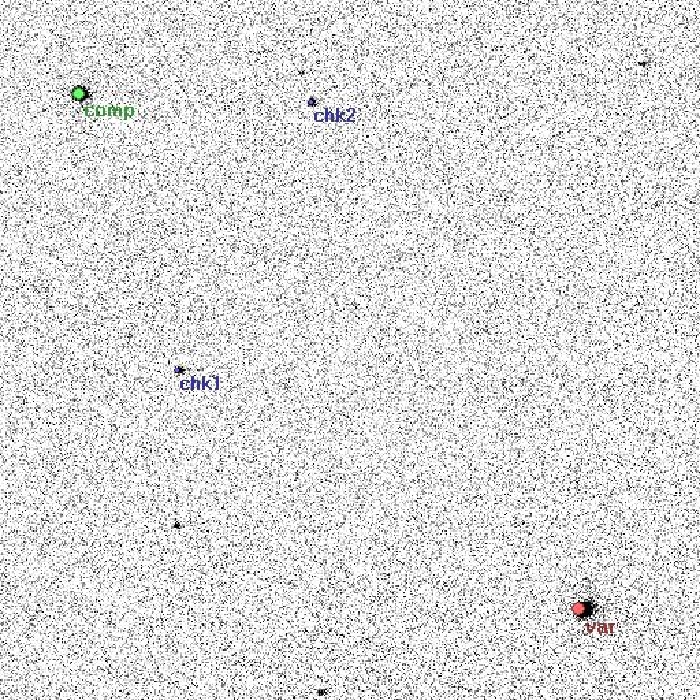 Chart - V0471 Tau, JD 2455483.55334