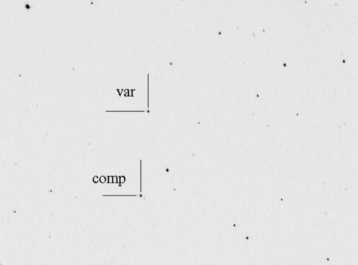 Chart - CV Boo, JD 2453899.35150