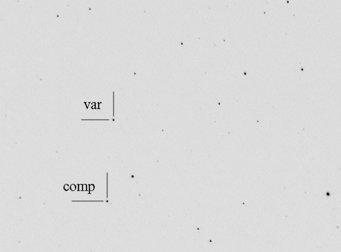 Chart - CV Boo, JD 2453910.35030