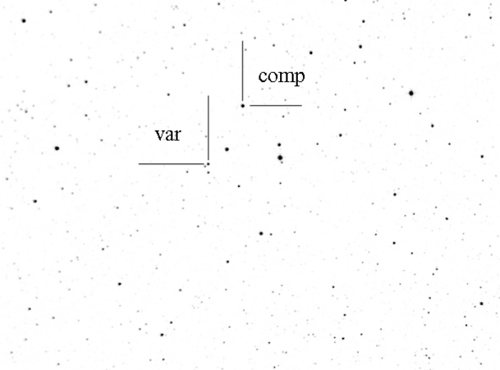 Chart - FR Vul, JD 2453984.27499