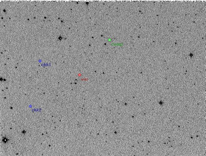 Chart - V1747 Aql, JD 2454318.31345