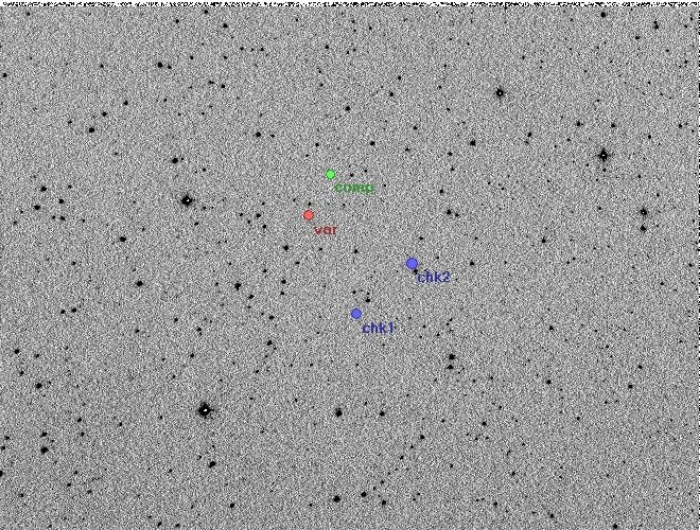 Chart - V0563 Lyr, JD 2454390.22560