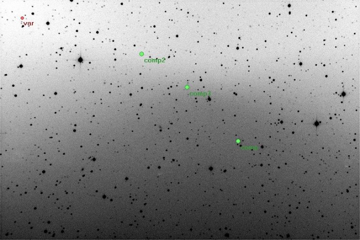 Chart - CzeV215, JD 2455601.21250