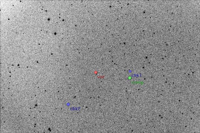 Chart - EW Ori, JD 2454857.30944