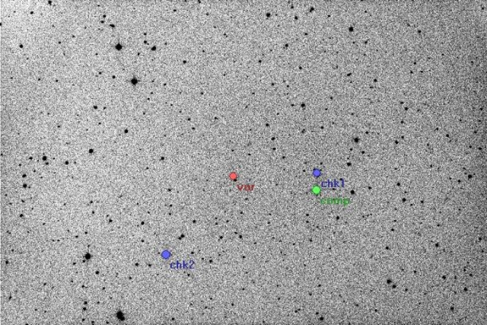 Chart - EW Ori, JD 2454857.31101