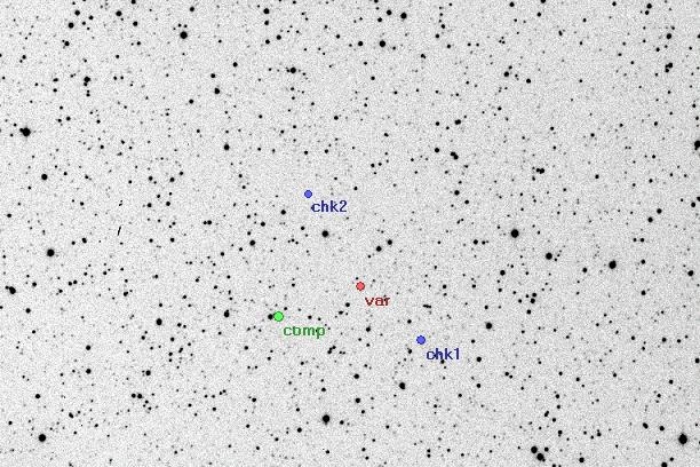 Chart - BS Cas, JD 2454844.29813