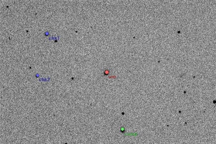 Chart - CX CVn, JD 2455294.43412