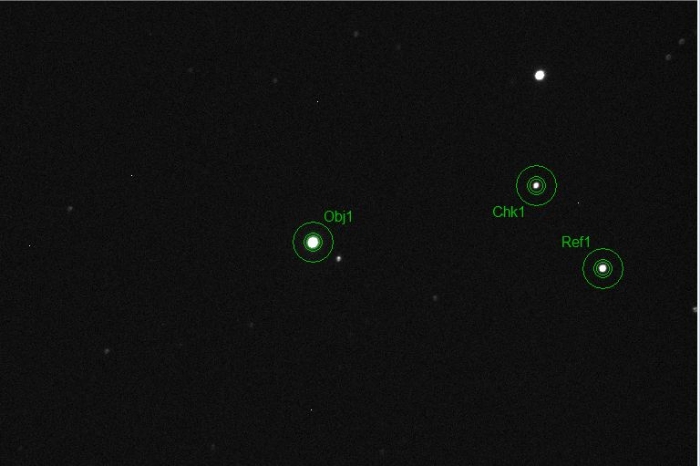 Chart - HL Dra, JD 2455644.52154