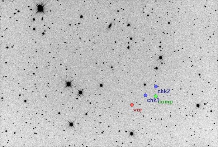 Chart - CzeV227, JD 2455645.31018