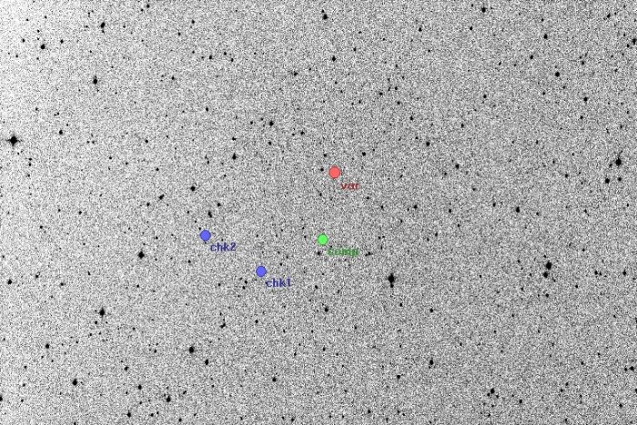 Chart - RX Dra, JD 2455807.39461