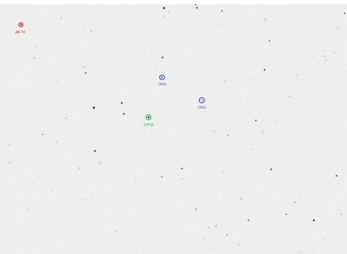 Chart - AK Tri, JD 2455926.20203