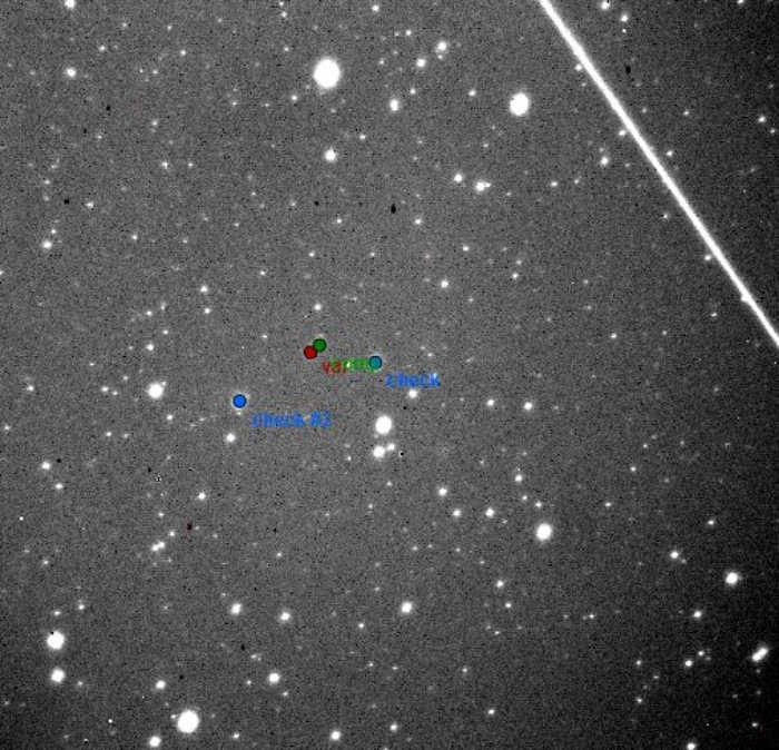 Chart - V2425 Oph, JD 2456076.39682