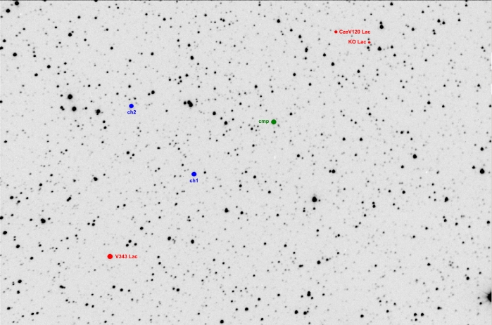 Chart - CzeV120, JD 2456105.40321