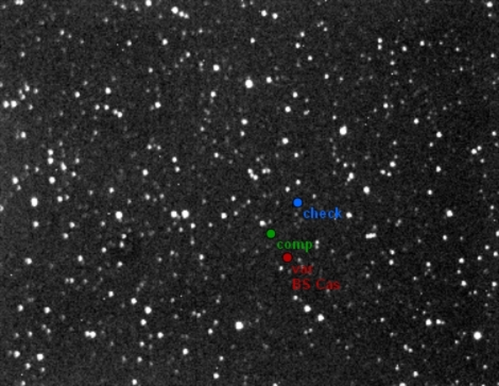 Chart - BS Cas, JD 2456558.26588