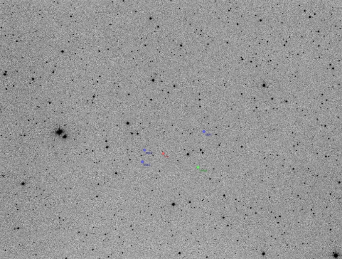 Chart - V1031 Her, JD 2456750.46192