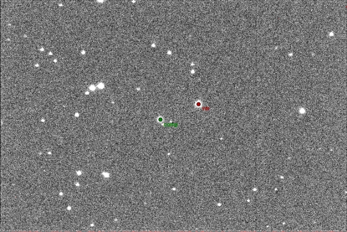 Chart - BX Tri, JD 2457301.38360