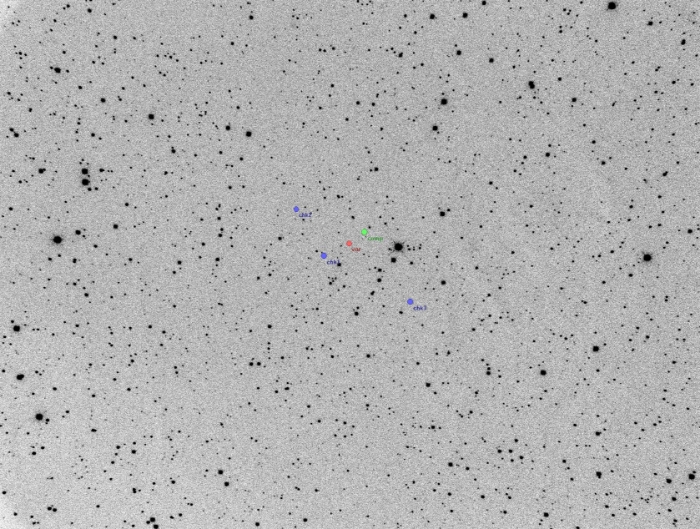 Chart - V0563 And, JD 2457330.28016