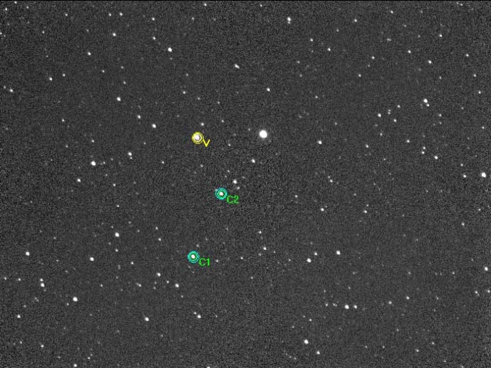 Chart - V2314 Cyg, JD 2457115.47546