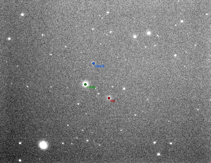 Chart - TZ Boo, JD 2457474.47218