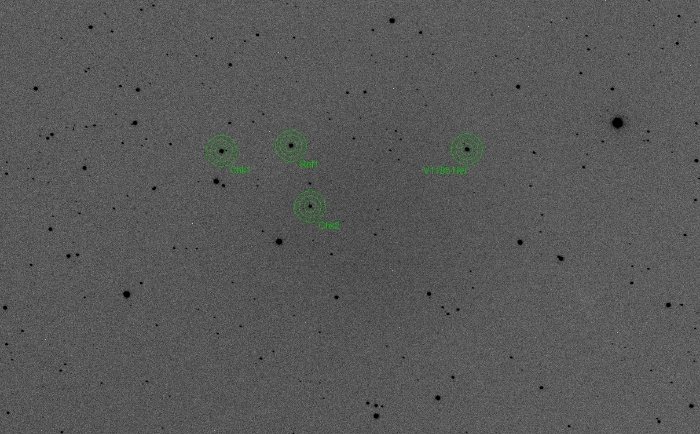 Chart - V1185 Her, JD 2457562.41028