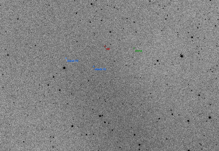 Chart - V0353 Dra, JD 2457580.38652