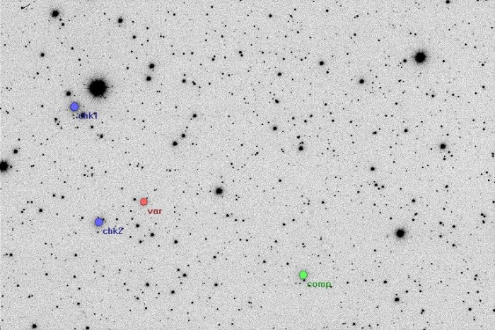 Chart - KW Peg, JD 2457654.32278
