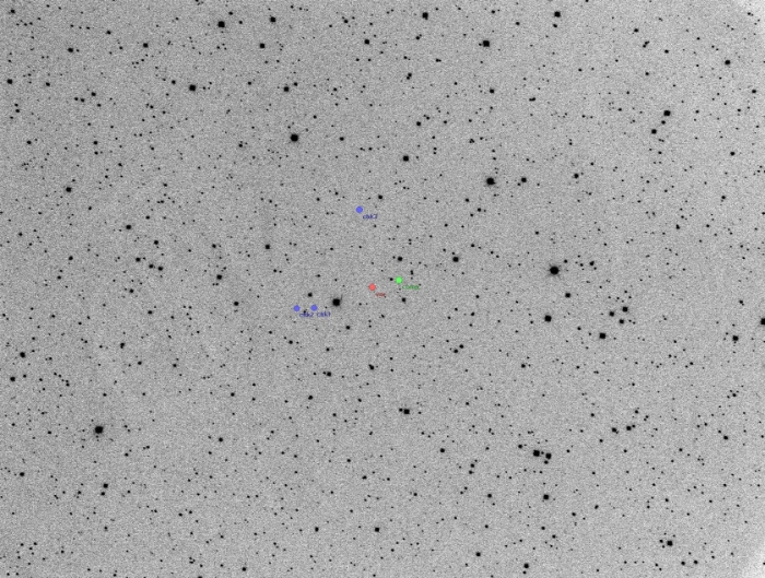 Chart - V0461 Cam, JD 2457722.23811