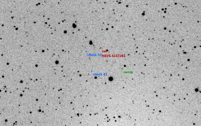 Chart - NSVS 4147261, JD 2457750.35856