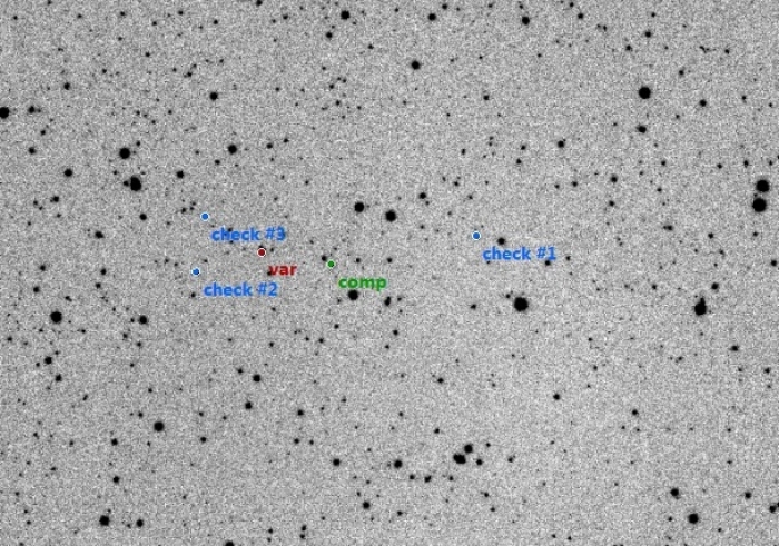 Chart - V0723 Per, JD 2457799.25675