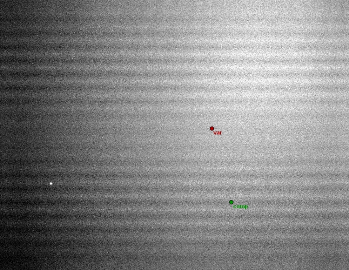Chart - VV UMa, JD 2458118.64572