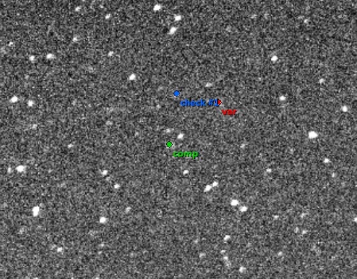 Chart - V0864 Mon, JD 2458126.71328