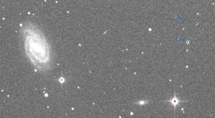 Chart - V0486 UMa, JD 2458227.29942