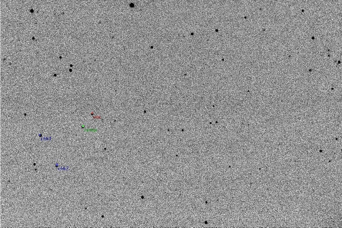 Chart - V0554 Dra, JD 2455629.40390
