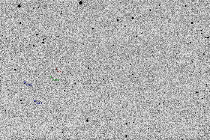Chart - V0554 Dra, JD 2455629.39551