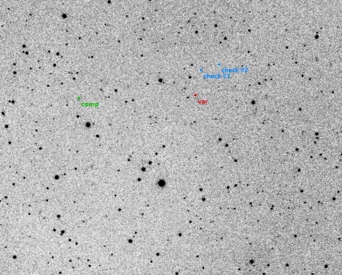Chart - KW Peg, JD 2458377.40035