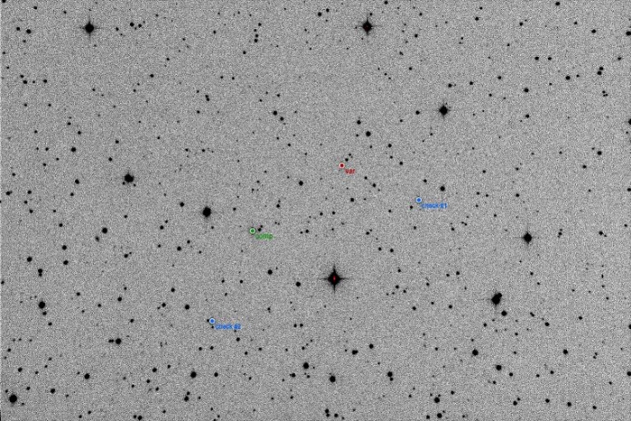 Chart - V0463 And, JD 2458439.27574