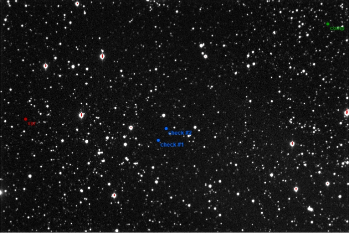Chart - V1011 Cas, JD 2458440.38627