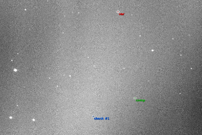 Chart - HN UMa, JD 2458531.25856