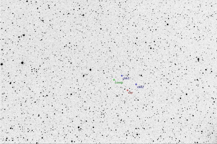 Chart - PY Lyr, JD 2455647.53564